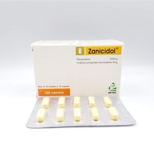Zanicidol Paracetamol 500mg Tvpharm (H/100v) (HỘP)