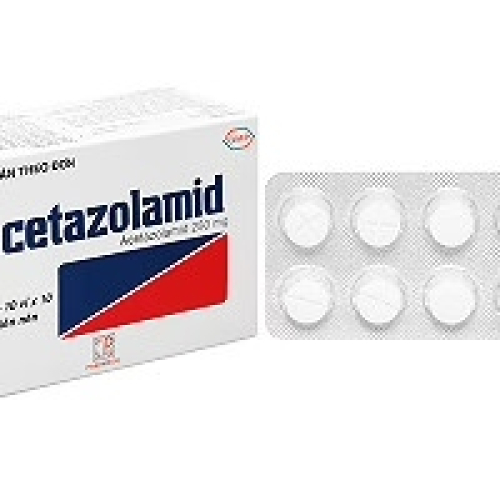 Acetazolamid Pharmedic (H/100v) (HỘP)