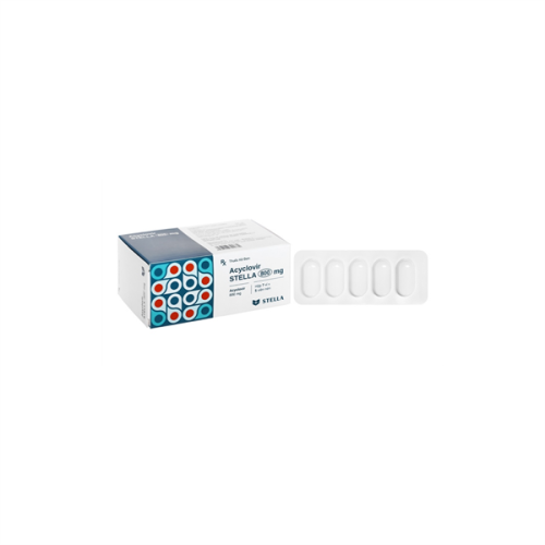 Acyclovir 800mg Stella (H/35v)(TTSTL) (HỘP)