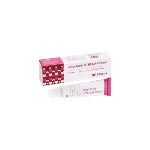 Acyclovir Cream 250mg Stella (T/5gr)(TT) (TUÝP)