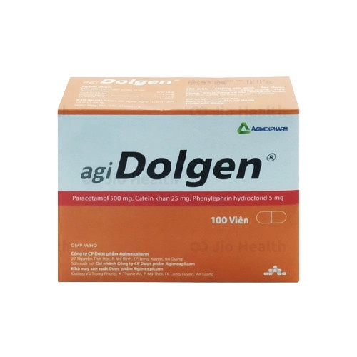 Agidolgen Agimexpharm (H/100v) (HỘP)