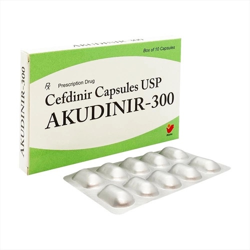 Akudinir Cefdinir 300 Akums Pharm (H/10v) (HỘP)
