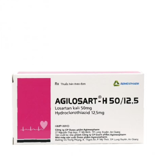 Agilosart - H 50mg/12.5mg Tablets Agimexpharm (H/30v) (HỘP)