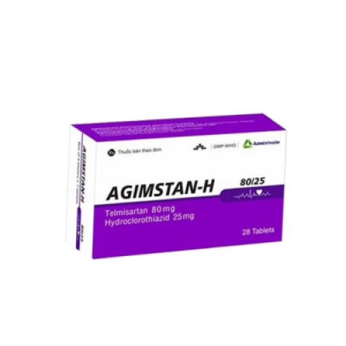 Agimstan-H 80mg/25mg Agimexpharm (H/28v) (HỘP)