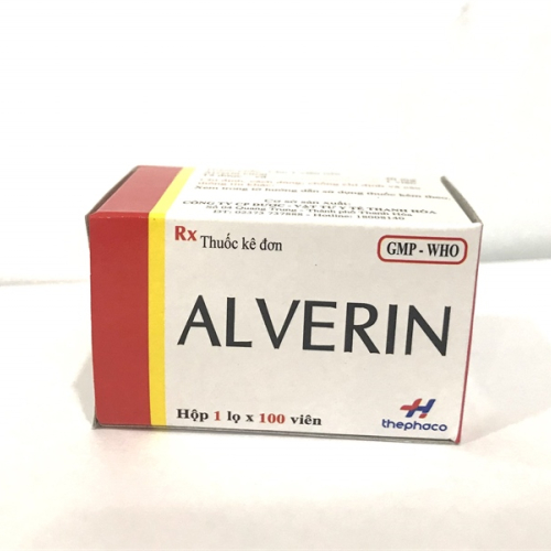 Alverin 40mg Nén (Thanh hóa) (HỘP)