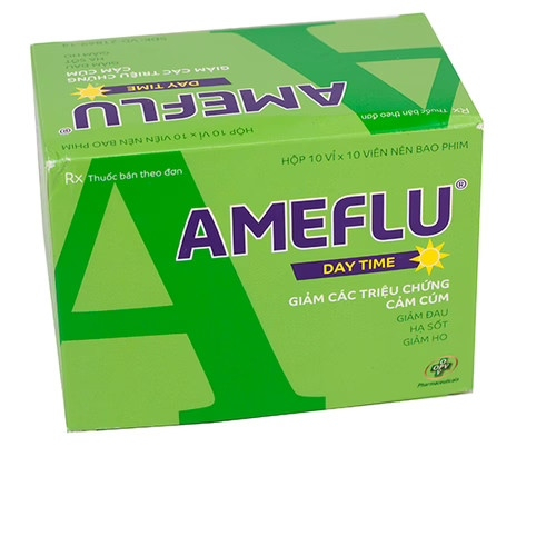 Ameflu Day Time Opv (T/72H/100v) (HỘP)