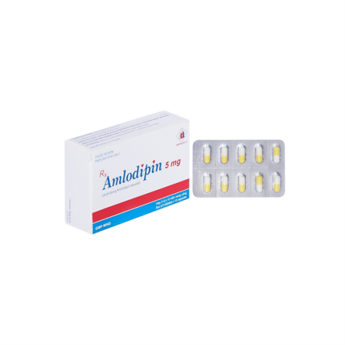 Amlodipin 5mg Domesco (H/30v)(TT) (HỘP)