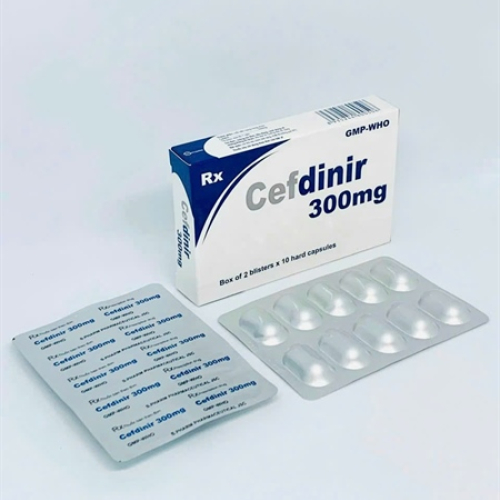 Cefdinir 300mg vỉ nhôm s.pharm (T/132H/20v) (HỘP)