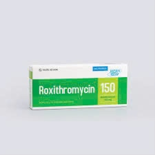Roxithromycin 150 (T/224H/30v) DHG (HỘP)