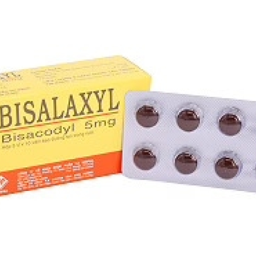 Bisalaxyl Bisacodyl 5mg Vidipha (H/50v) (HỘP)