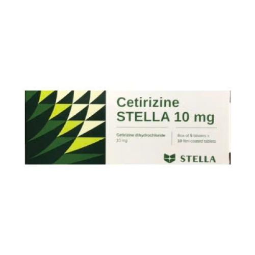 Cetirizine 10mg Stella (H/50v) (HỘP)