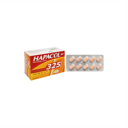 Hapacol 325mg Dhg (T/120H/100v) (HỘP)