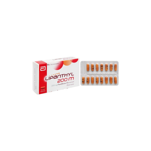 Lipanthyl (Fenofibrate 200mg) Abbott (H/30v) (HỘP)