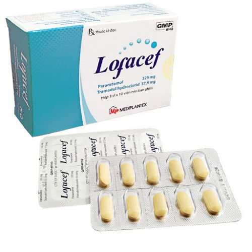 Lofacef Para325+Tra37,5 Mediplantex(T/126H/30v) (HỘP)