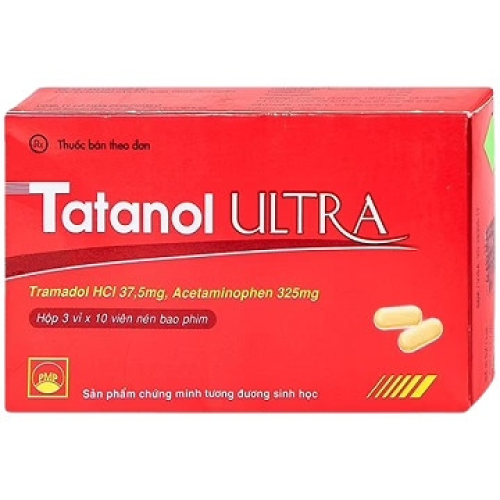Tatanol Ultra 325mg/37.5mg Pymepharco (H/30v) (HỘP)