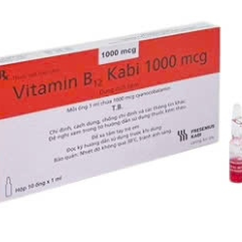 Vitamin b12 1000mcg fresenius kabi (h/10o/1ml) (HỘP)
