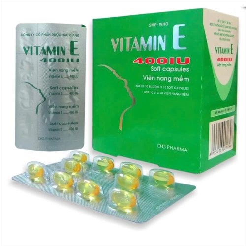 Vitamin E 400UI DHG (T/42H/100V)(TT) (HỘP)