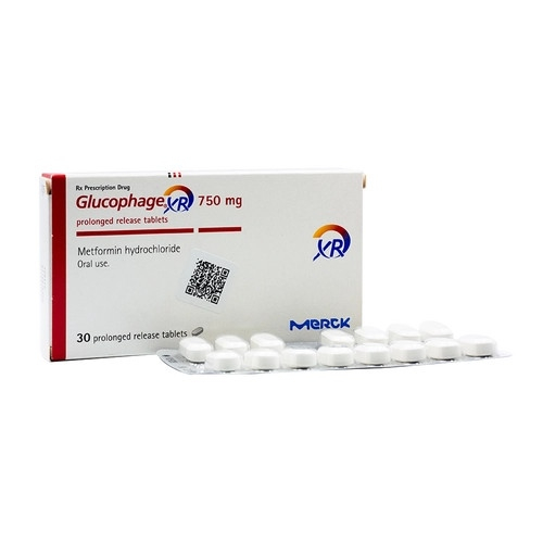 Glucophage XR 750mg(2x15) (Hộp)