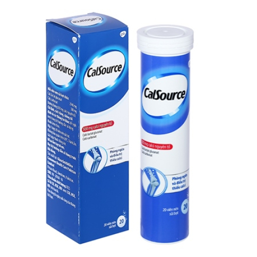 Calsource 500mg Gsk (Tube/20v)(T/20) TT (TUÝP)