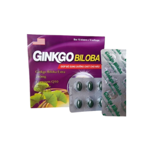 Ginkgo Biloba Mediusa (H/100v) (TÍM) (HỘP) (HỘP)