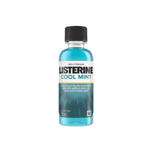 Nước Súc Miệng Listerine Cool Mint (C/100ml) (CHAI)