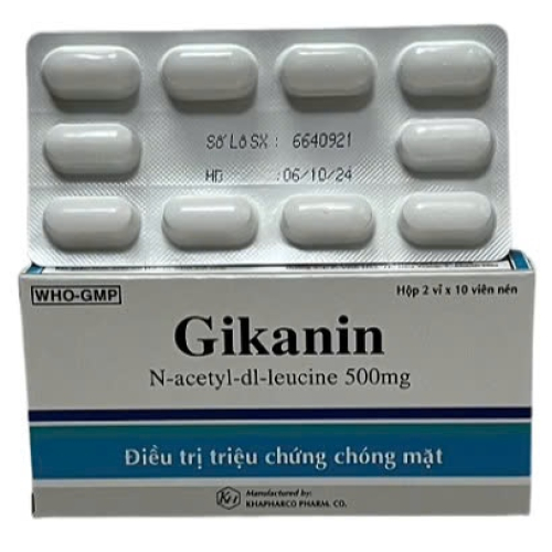 Gikanin Leucin 500Mg Khapharco (h/20v) (HỘP)