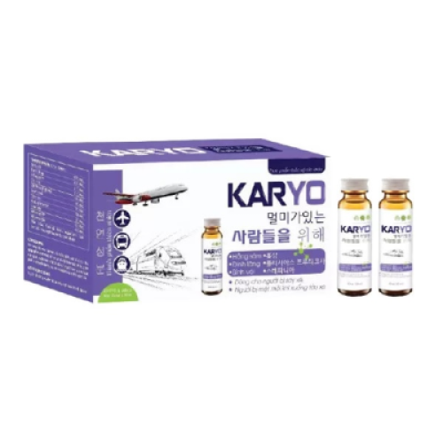 Nước Uống Say Tàu Xe Karyo(H/10C/30ml) (HỘP)