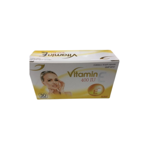 Vitamin E 400 Medisun(H/30V)(TT) (HỘP)