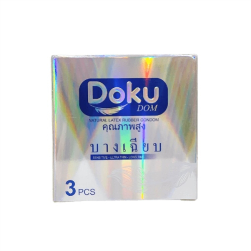 Bao Cao Su Doku Ultrathin (H/3 cái) TháiLan (HỘP)