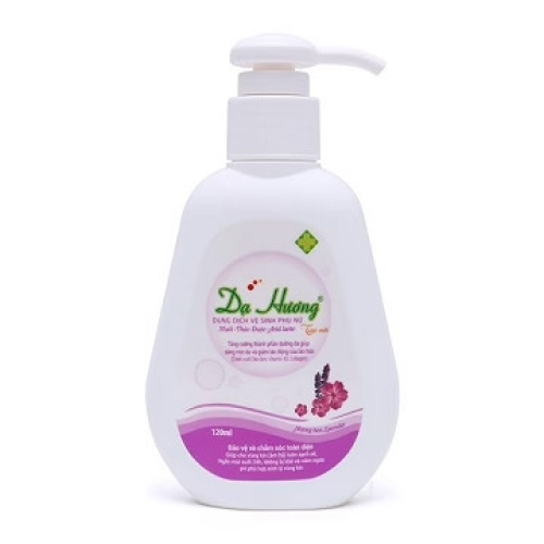Dung Dịch Vệ Sinh Phụ Nữ Dạ Hương Tím Có Vòi Hoa Linh (C/120ml) (CHAI)