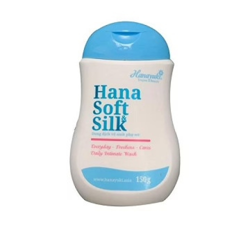 Dung Dịch Vệ Sinh Phụ Nữ Hana Soft Silk Hanayuki (C/150gr) (CHAI)