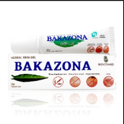 Gel Bôi Da Thảo Mộc Bakazona Bidicomed (T/10gr) (TUÝP)