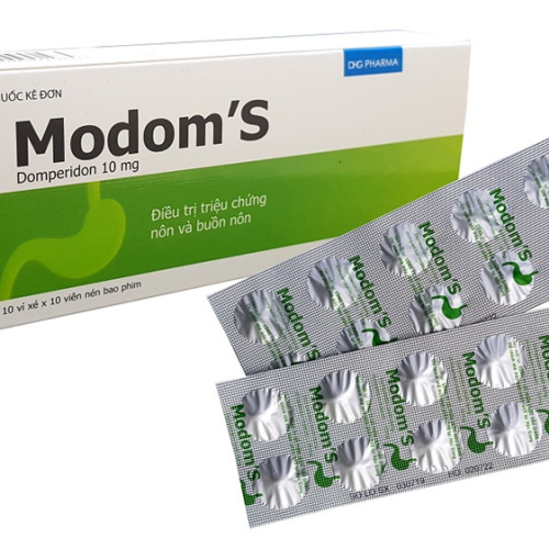 Modoms 10mg Dhg (T/120H/100v) (HỘP)