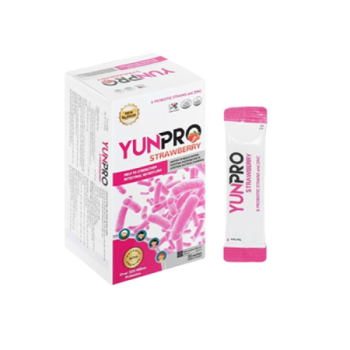 YunPro Strawberry (T/60H/20g) DHG(TT) (HỘP)
