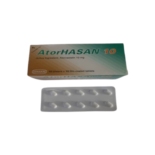 Atorhasan 10mg Hasan (H/100v) (HỘP)