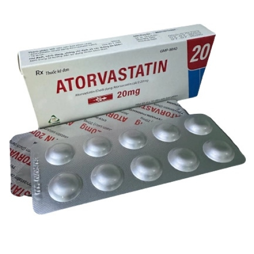 Atorvastatin 20mg Tv.Pharm (H/30v) (HỘP)