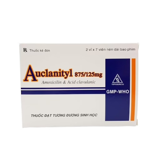 Auclanityl 875/125mg Tipharco (H/14v) (HỘP)