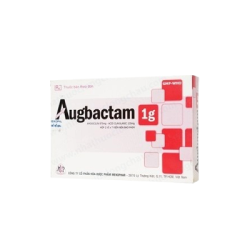 Augbactam 1g Mekophar (H/14v) (HỘP)