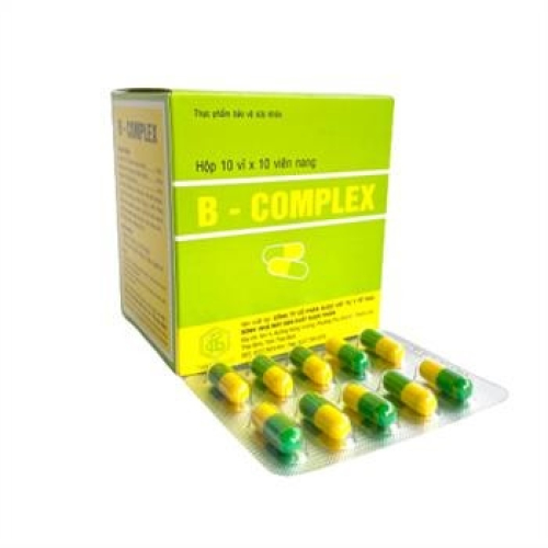 B - COMPLEX (Thaibiphar) hộp 10 vỉ x 10 (HỘP)