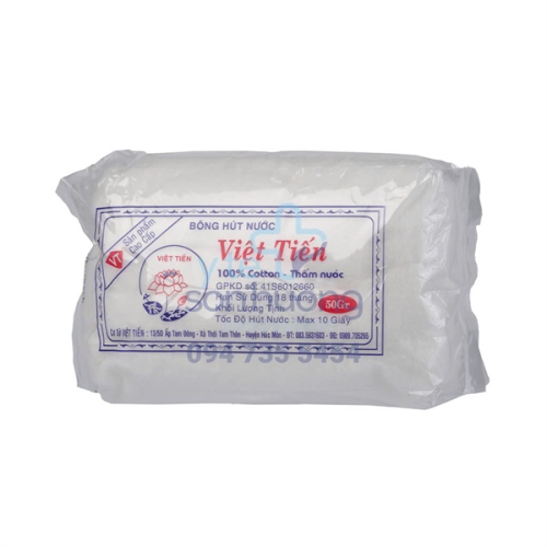 Bông Hút Nước Việt Tiến (G/50gr) (GÓI)