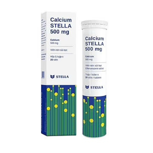 Calcium 500mg stella (t/20v) (TUÝP)