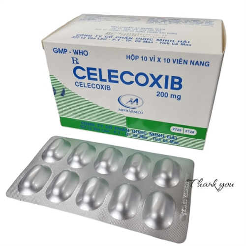 Celecoxit 200mg Mipharmco vỉ nhôm (T/64H/100v) (HỘP)