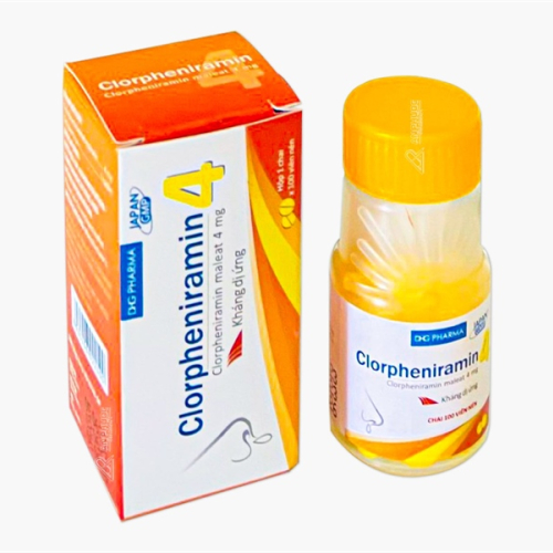 Clorpheniramin 4mg Dhg (T/432C/100v)(TT) (CHAI)