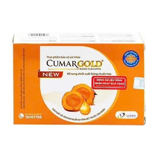 Cumargold Nano Curcumin Cvi Pharma (H/30v) (HỘP)