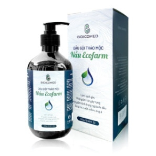 Dầu Gội Thảo Mộc Nẫu Ecofarm Hanacos (C/300g) (CHAI)
