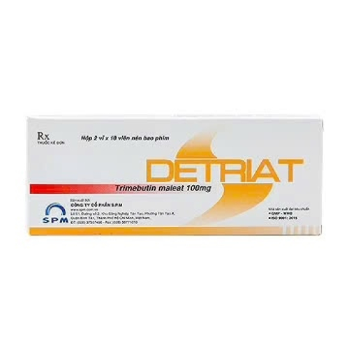 Detriat Trimebutine 100mg Spm (H/20v) (HỘP)