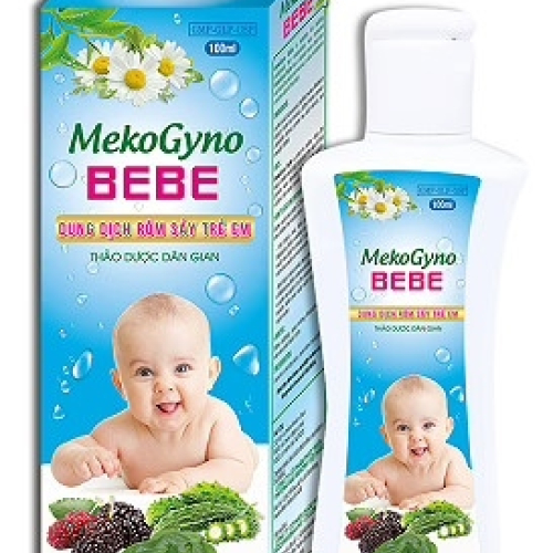 Dung Dịch Tắm Cho Em Bé Mekogyno Bebe Mekong (C/100ml) (CHAI)