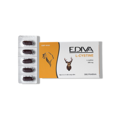 Ediva L-Cystine (T/120H/30v) DHG(TT) (HỘP)