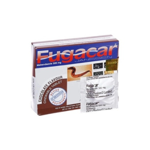 Fugacar 500mg Chocolate Janssen (H/1) (HỘP) (HỘP)