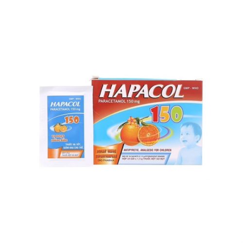 Hapacol 150mg Dhg (T/144H/24g)(TT) (HỘP)